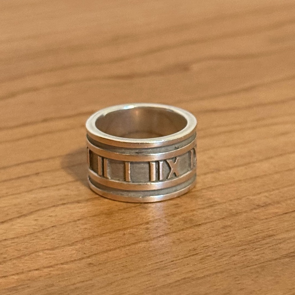 Tiffany & Co. 925 ‘Atlas’ Band Ring - 5.5